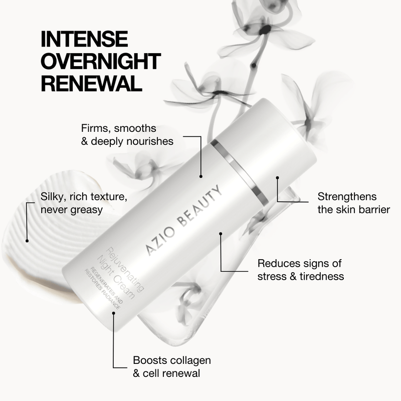 Rejuvenating NIGHT CREAM - Azio Beauty