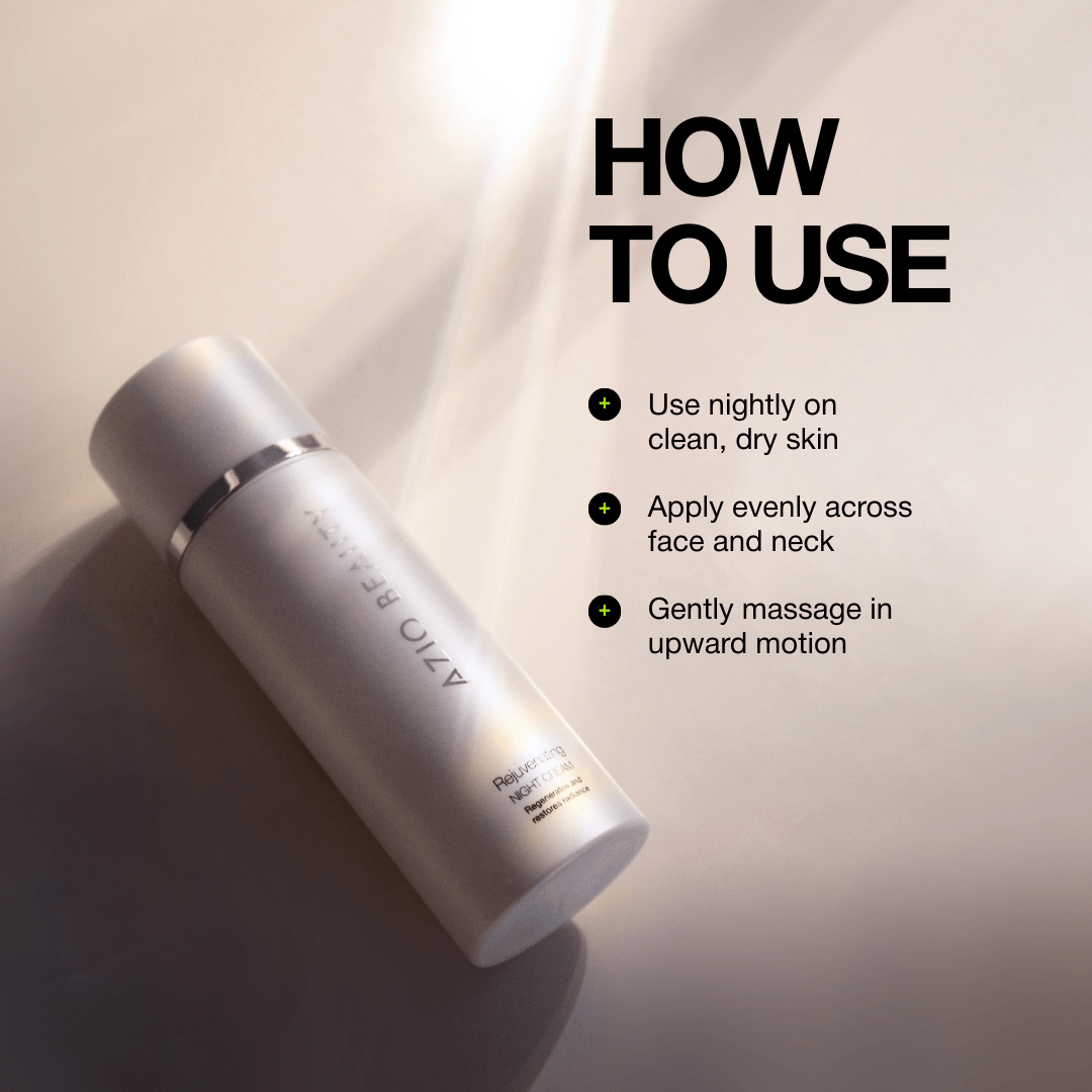 Rejuvenating NIGHT CREAM - Azio Beauty